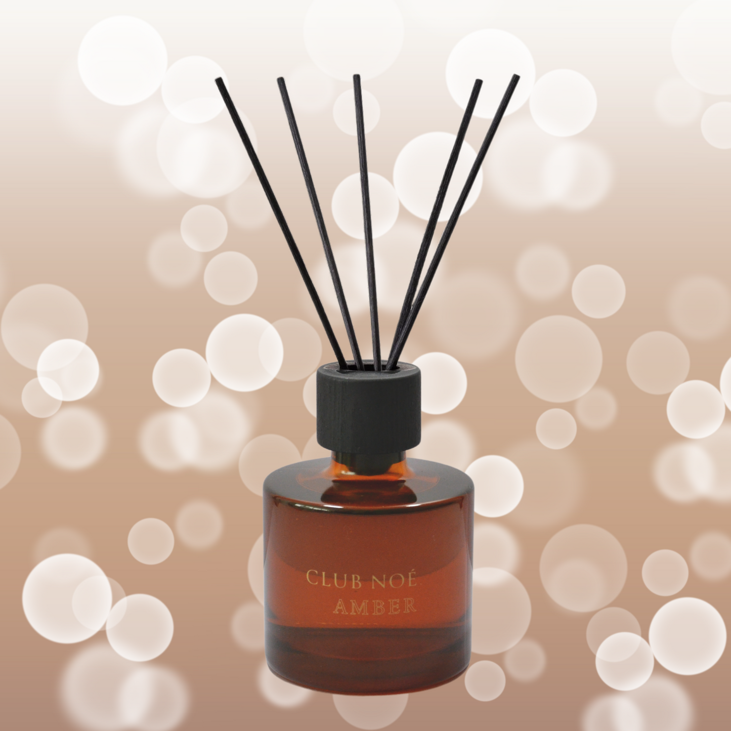 Parfum de cameră cu bețe AVA & MAY Amber Noé – Arome de Ambră, Bergamotă și Ceai Verde – 200ml - Zaha Boutique