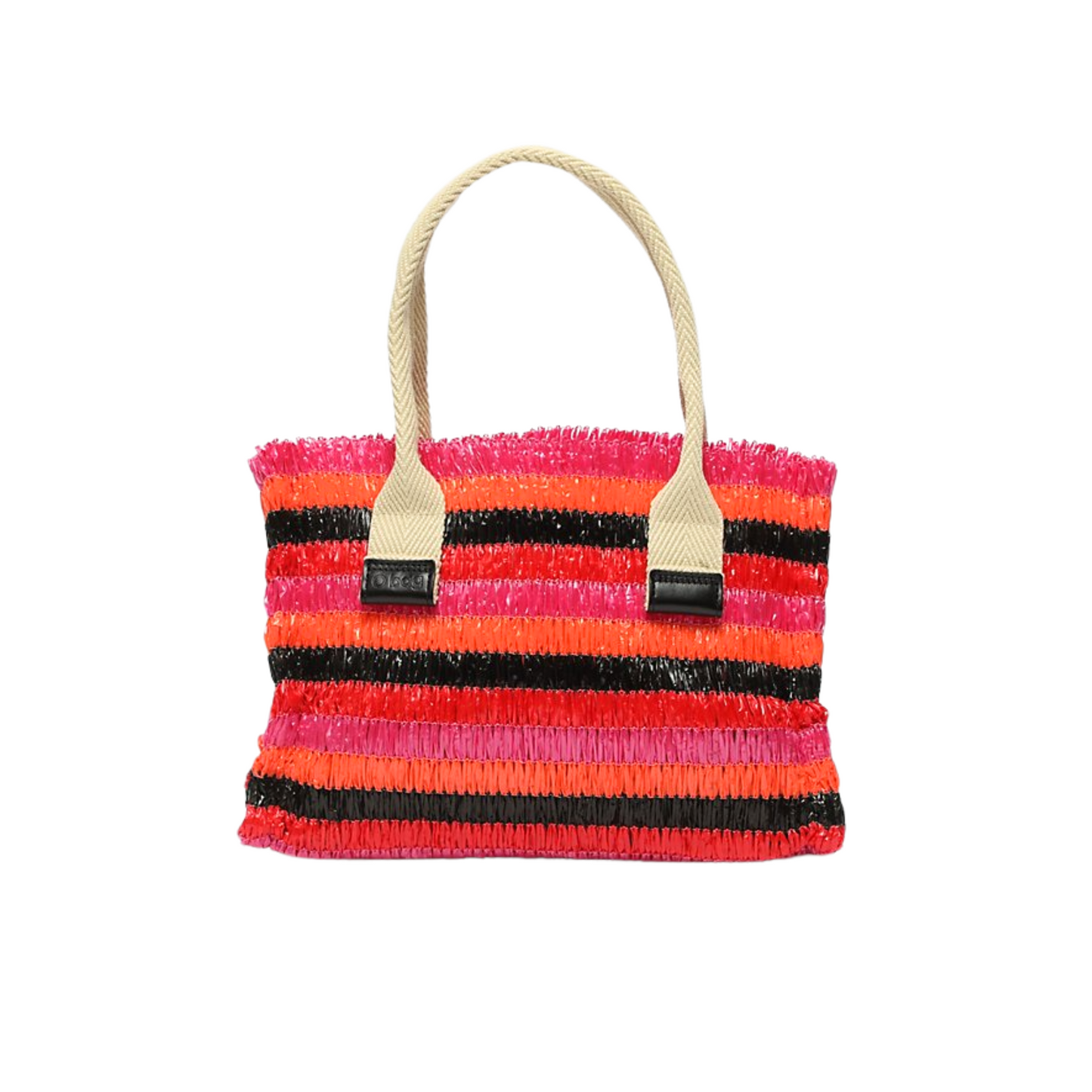Geantă de mână O Bag Cabas Pink – Design modern și colorat pentru plaja de vară