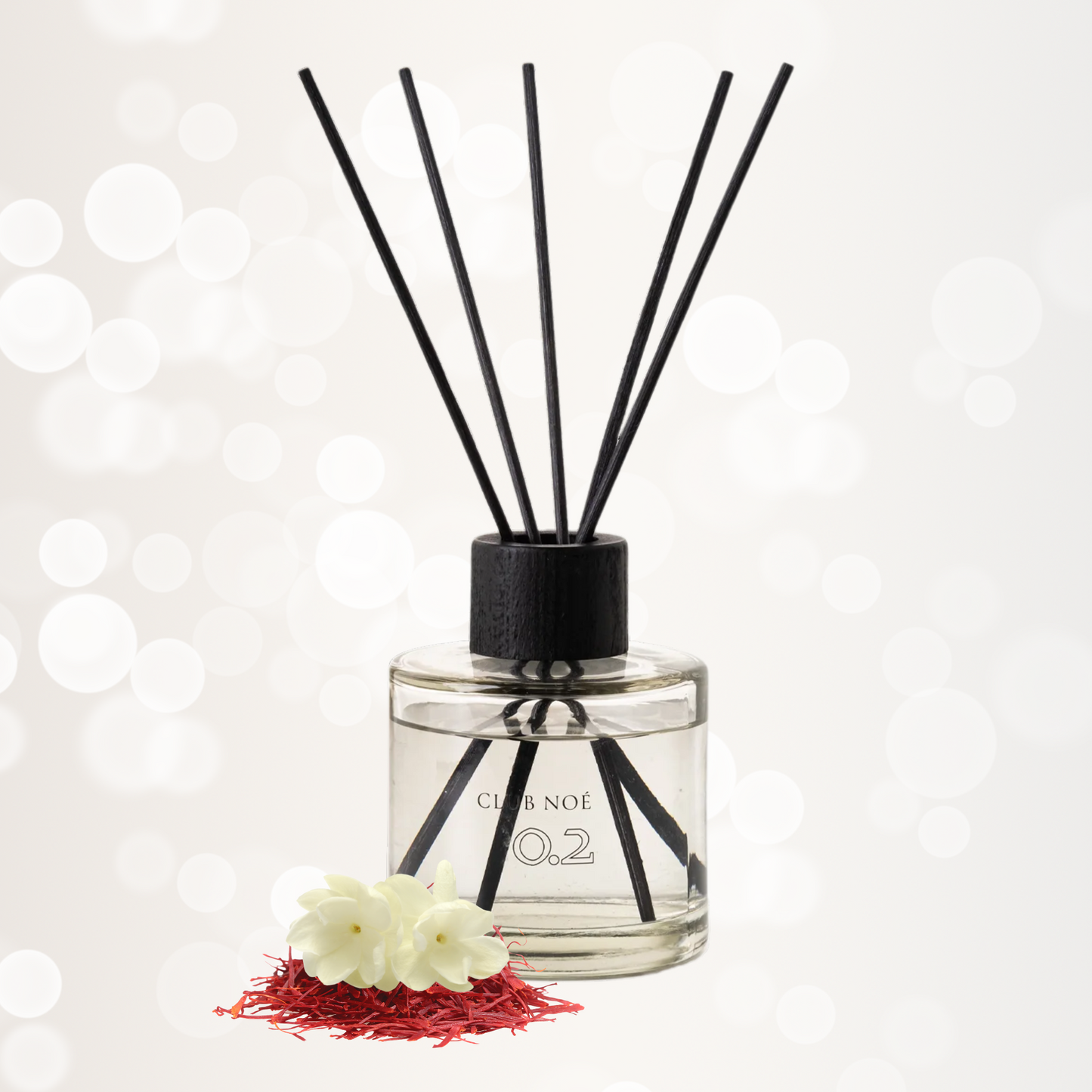 Parfum de cameră AVA & MAY CLUB NOÉ 02, 200ml, cu note de lemn de santal, ambră și iasomie